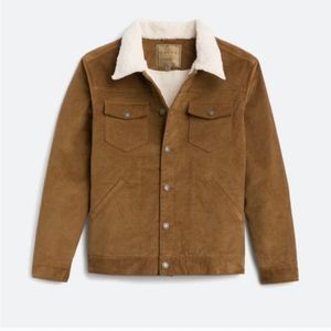 Jachs Sherpa Stretch Corduroy Trucker Jacket NWOT